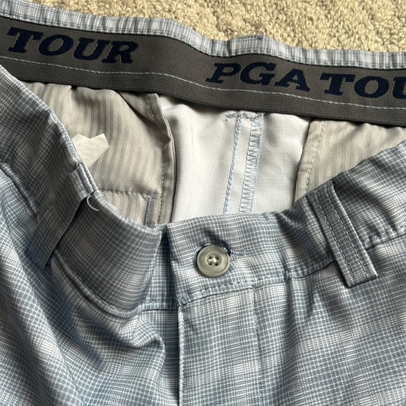 Mens PGA Golf Shirts Grey Size 32 - Picture 3 of 5
